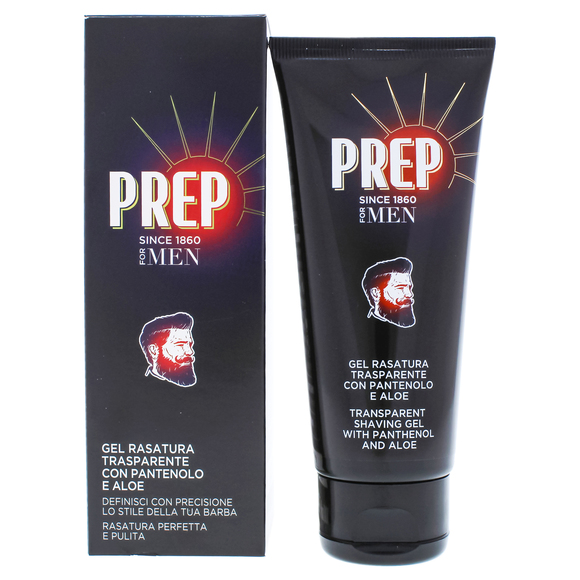 Transparent Shaving Gel with Panthenol and Aloe by Prep - 3.4 oz Shaving Gel - Picture 1 of 3